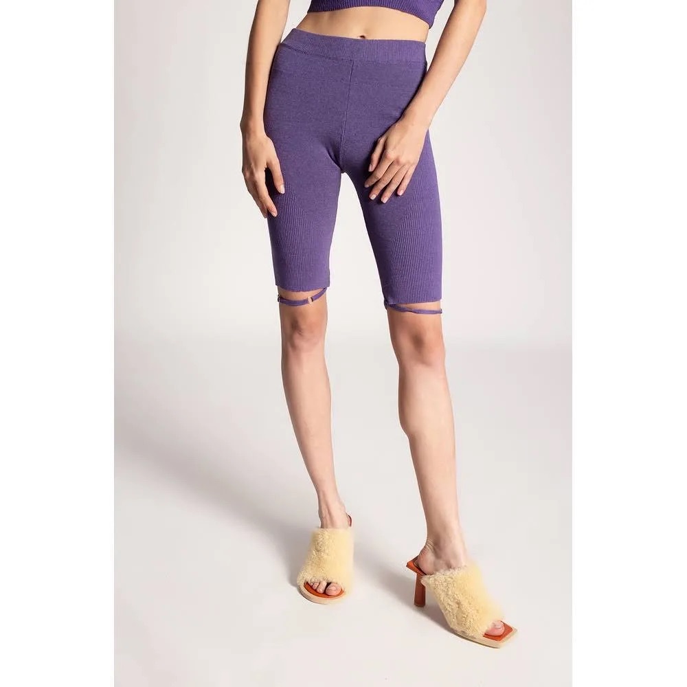 Jacquemus Purple Bike Shorts